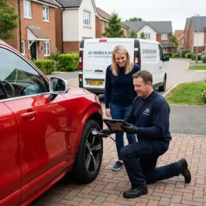 Car Mechanic That Comes to You Reading providing reliable on-site car brake repair reading at a customer's home