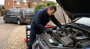 Timing belt replacement Reading by a mobile mechanic